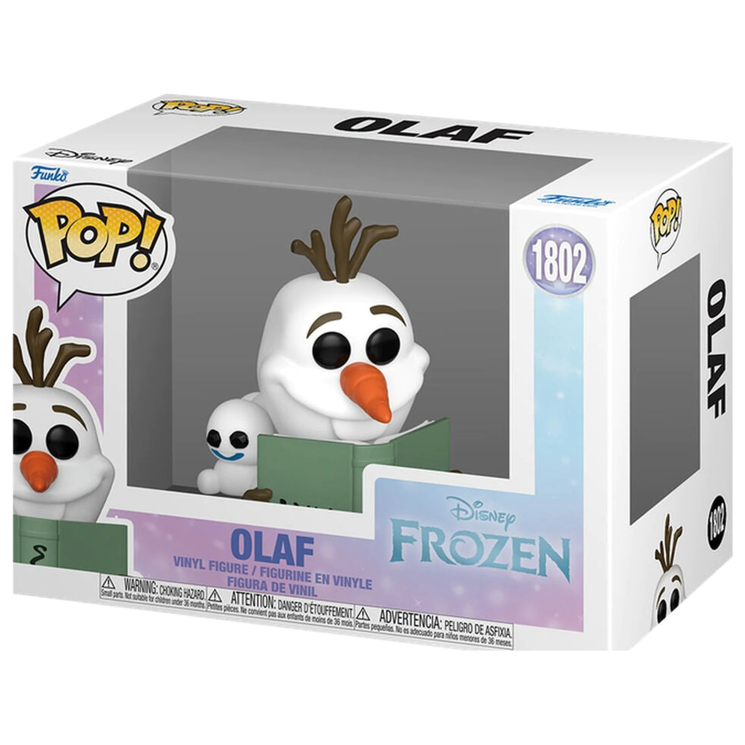 Funko POP figurina Disney Frozen Olaf Reading Book poza produsului