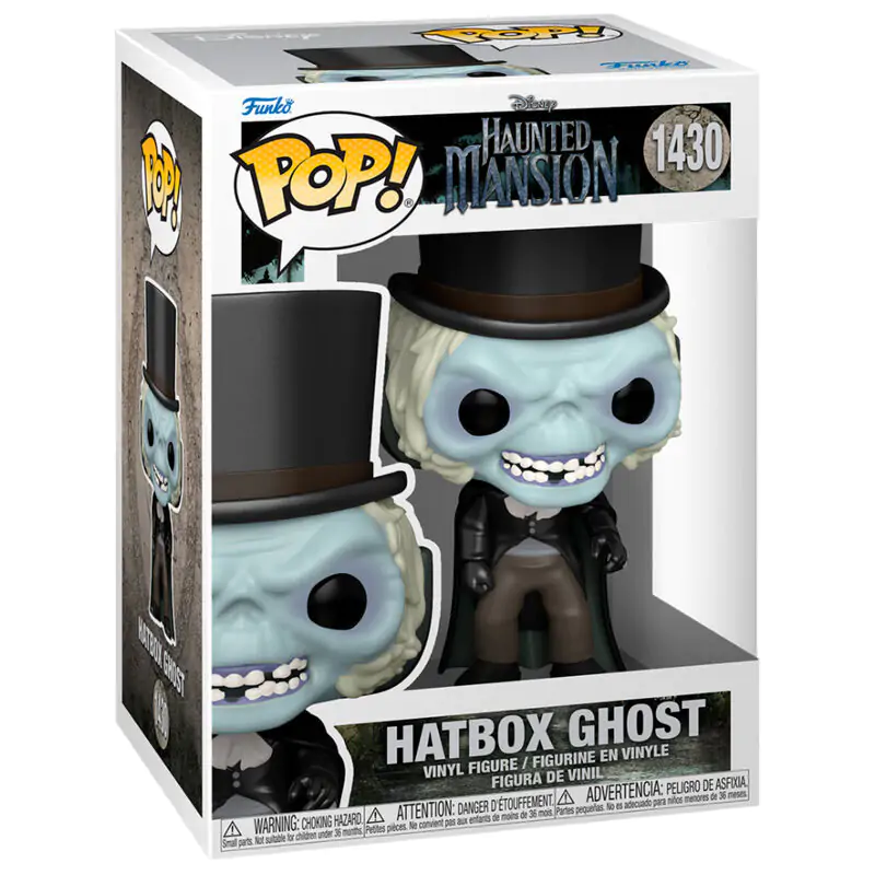 Figurină POP Disney Haunted Mansion Hatbox Ghost poza produsului