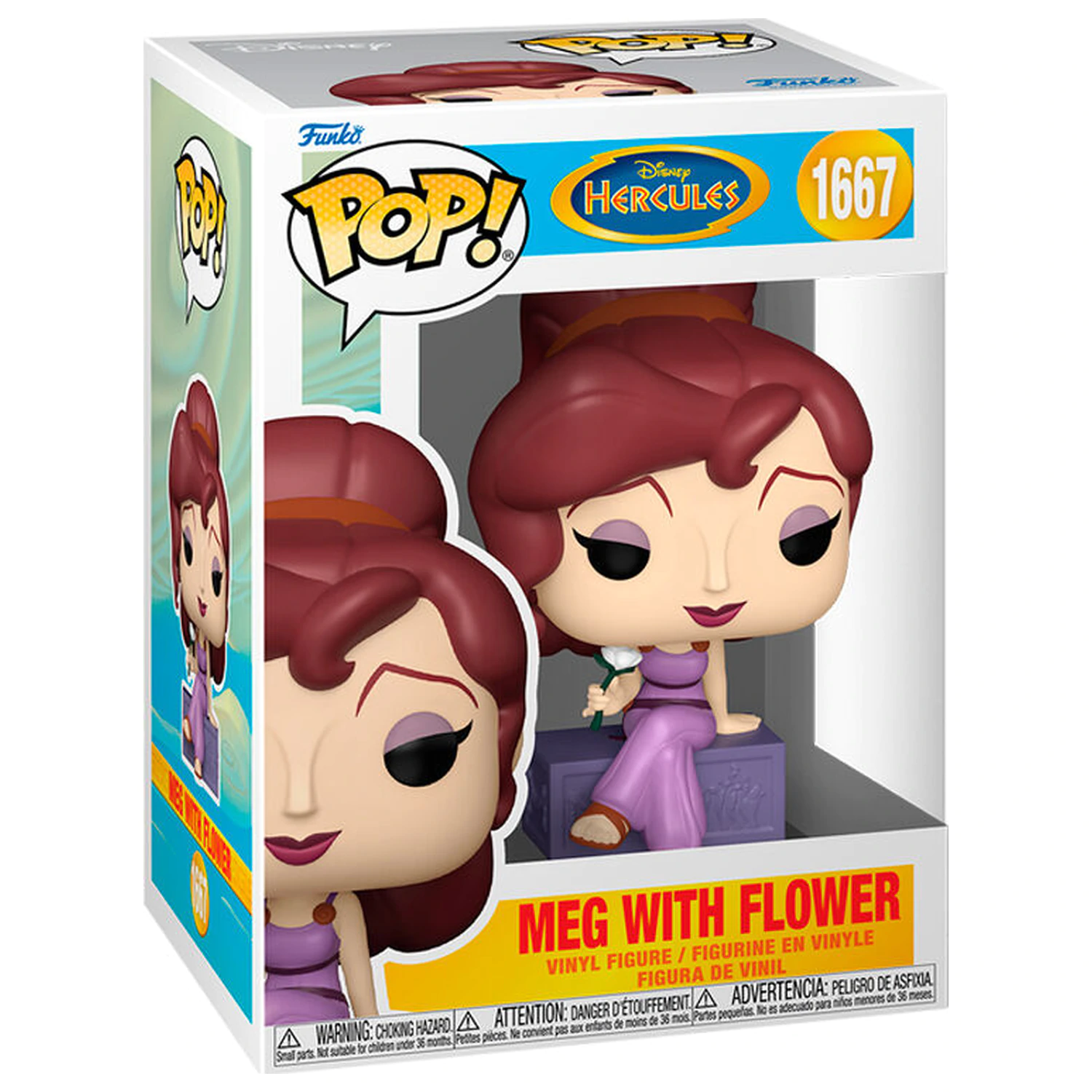 Figurină Funko POP Disney Hercules Meg with Flower poza produsului
