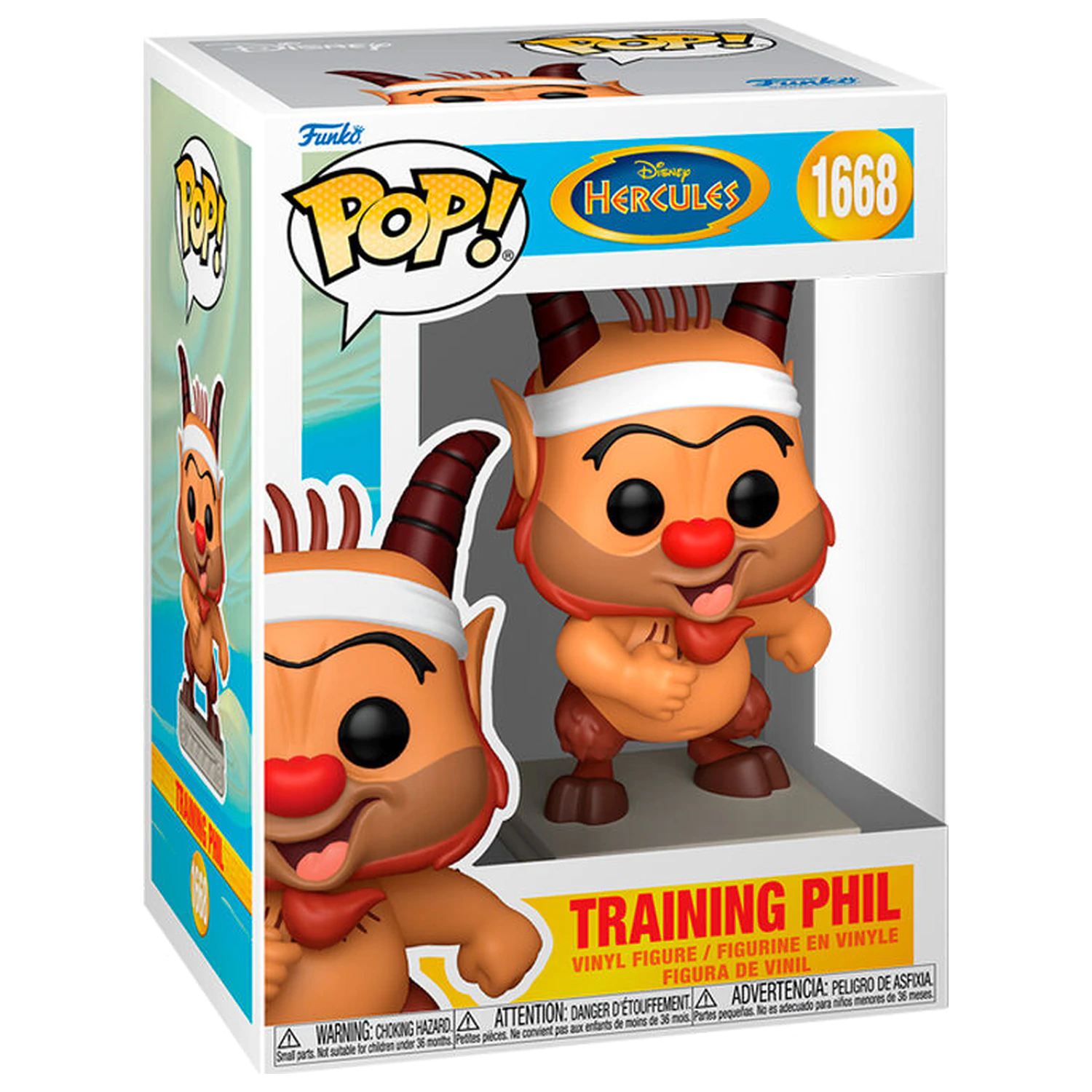 Funko POP figurina Disney Hercules Training Phil poza produsului