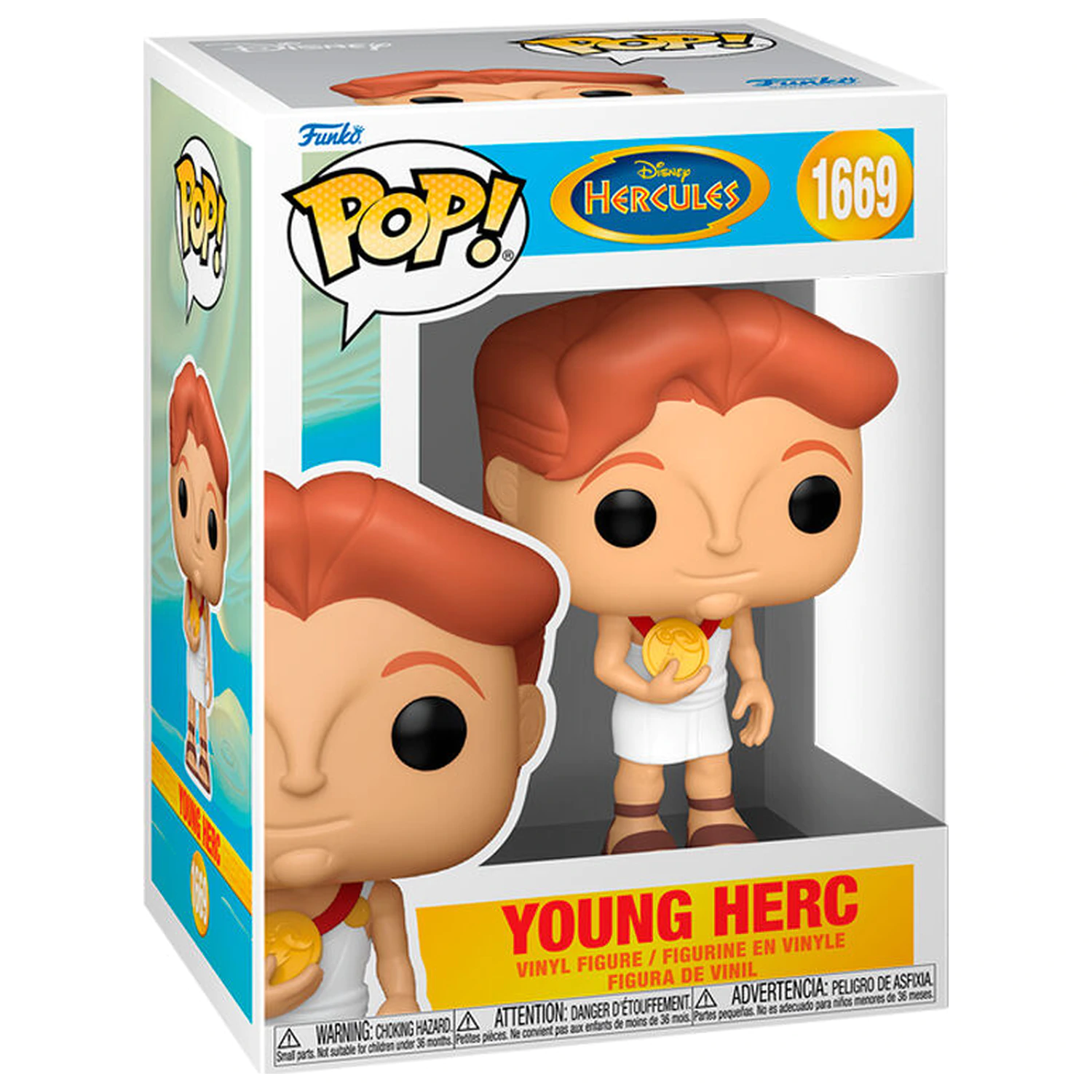 Figurina Funko POP Disney Hercules Young Herc poza produsului