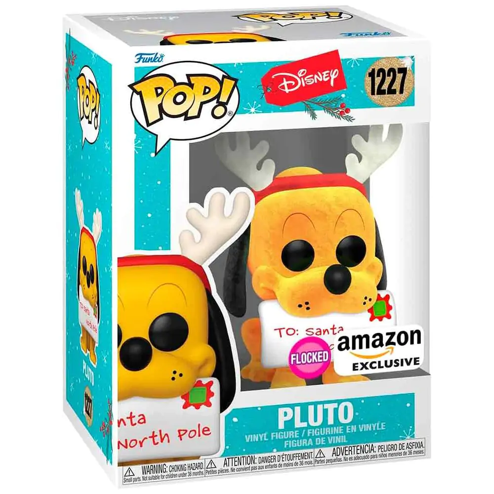 Figurină Funko POP Disney Holiday Pluto Exclusive poza produsului