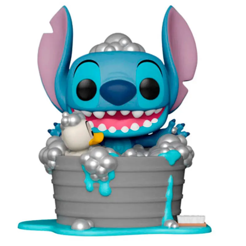 Figurină de Vinil Deluxe Disney POP! Stitch în cadă 9 cm poza produsului