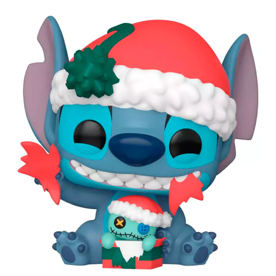 Figurină Funko POP Disney Lilo & Stitch - Stitch Despachetând Cadou poza produsului