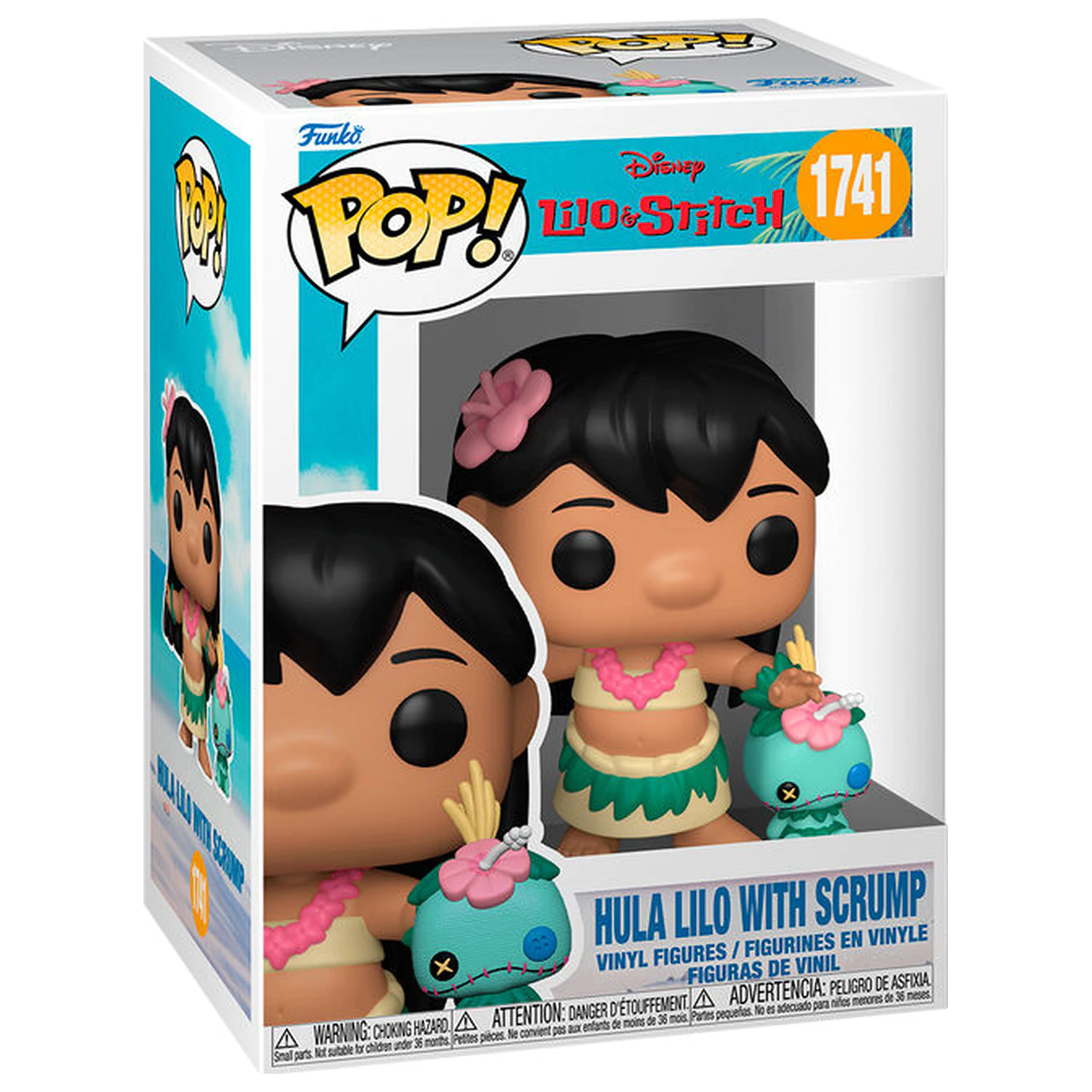 Figurina Funko POP Disney Lilo & Stitch Hula Lilo cu Scrump poza produsului