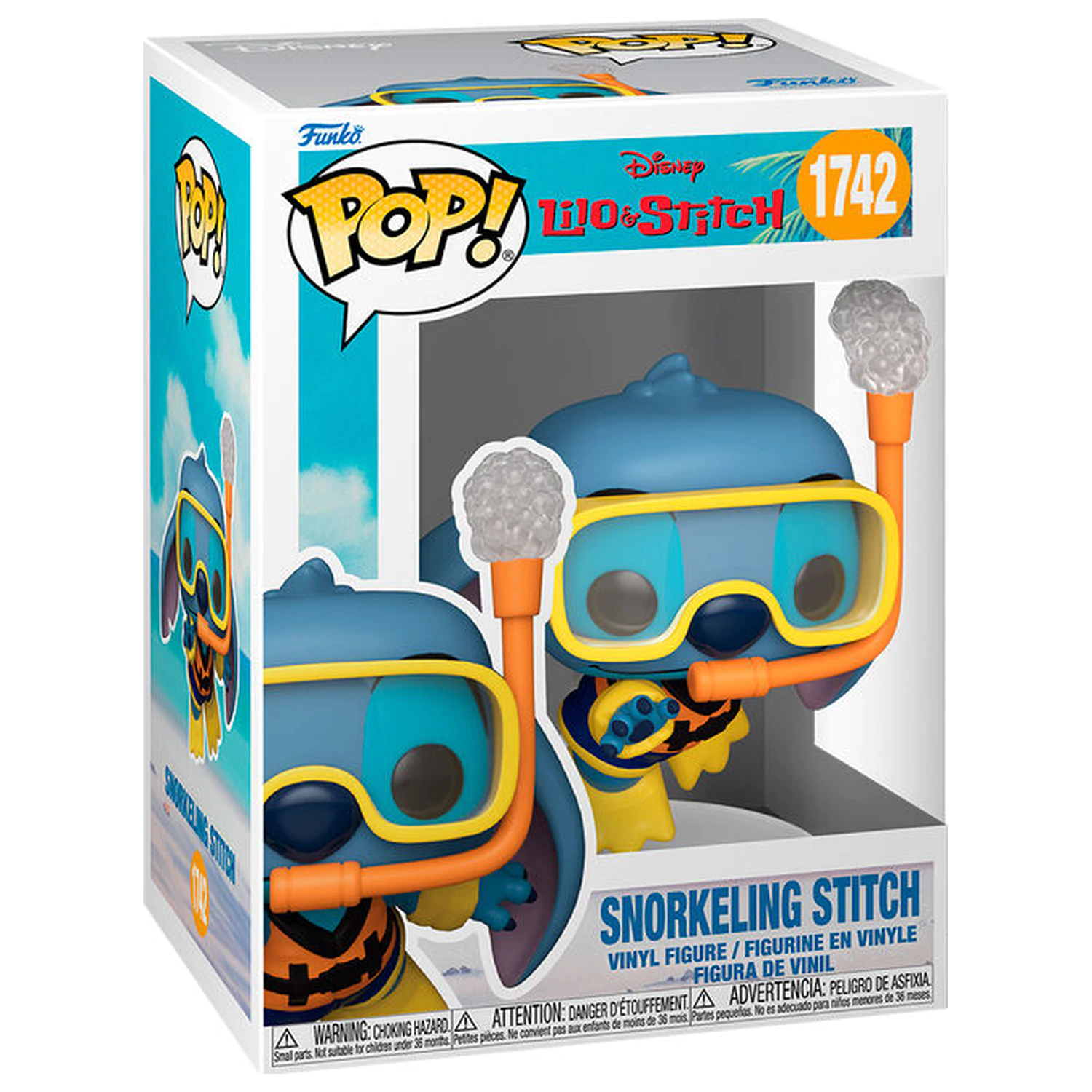 Figurina Funko POP Disney Lilo & Stitch Snorkeling Stitch poza produsului