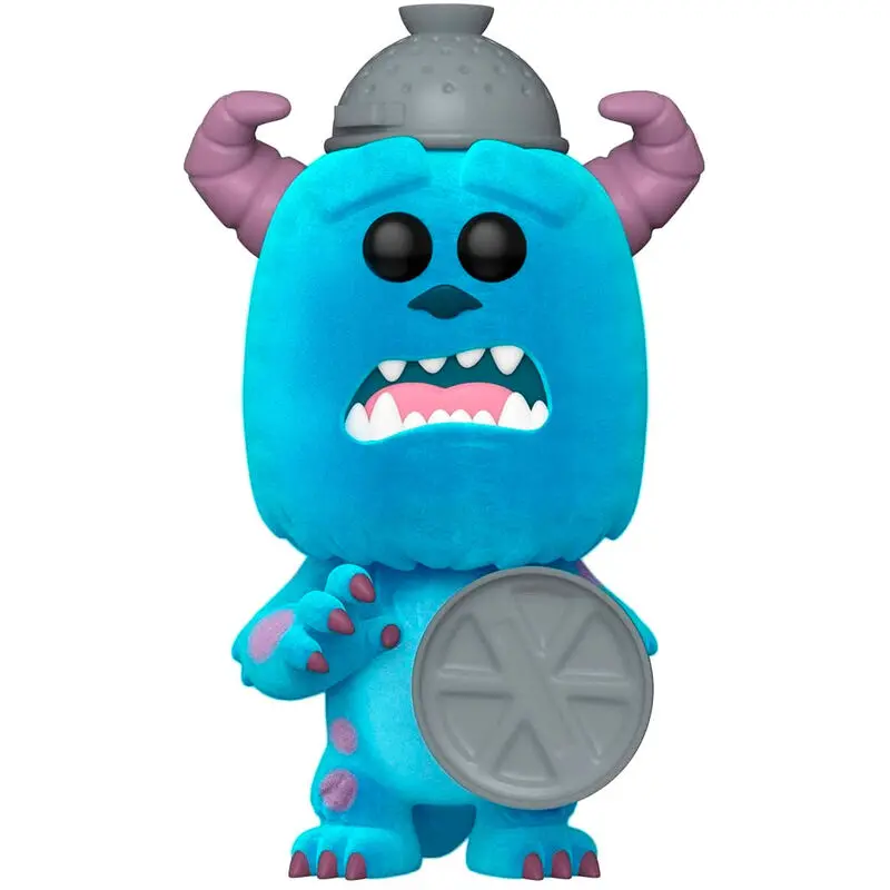 Monsters, Inc. 20th Anniversary POP! Disney Figurina Vinil Sulley cu Capac (Flocked) 9 cm poza produsului