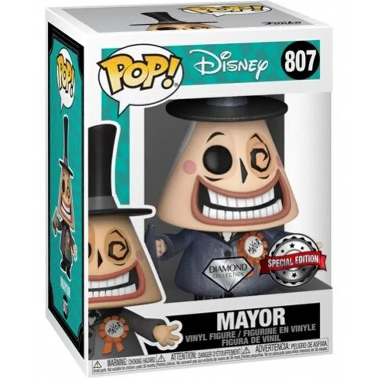 figurina POP Disney Nightmare Before Christmas Mayor Exclusive poza produsului