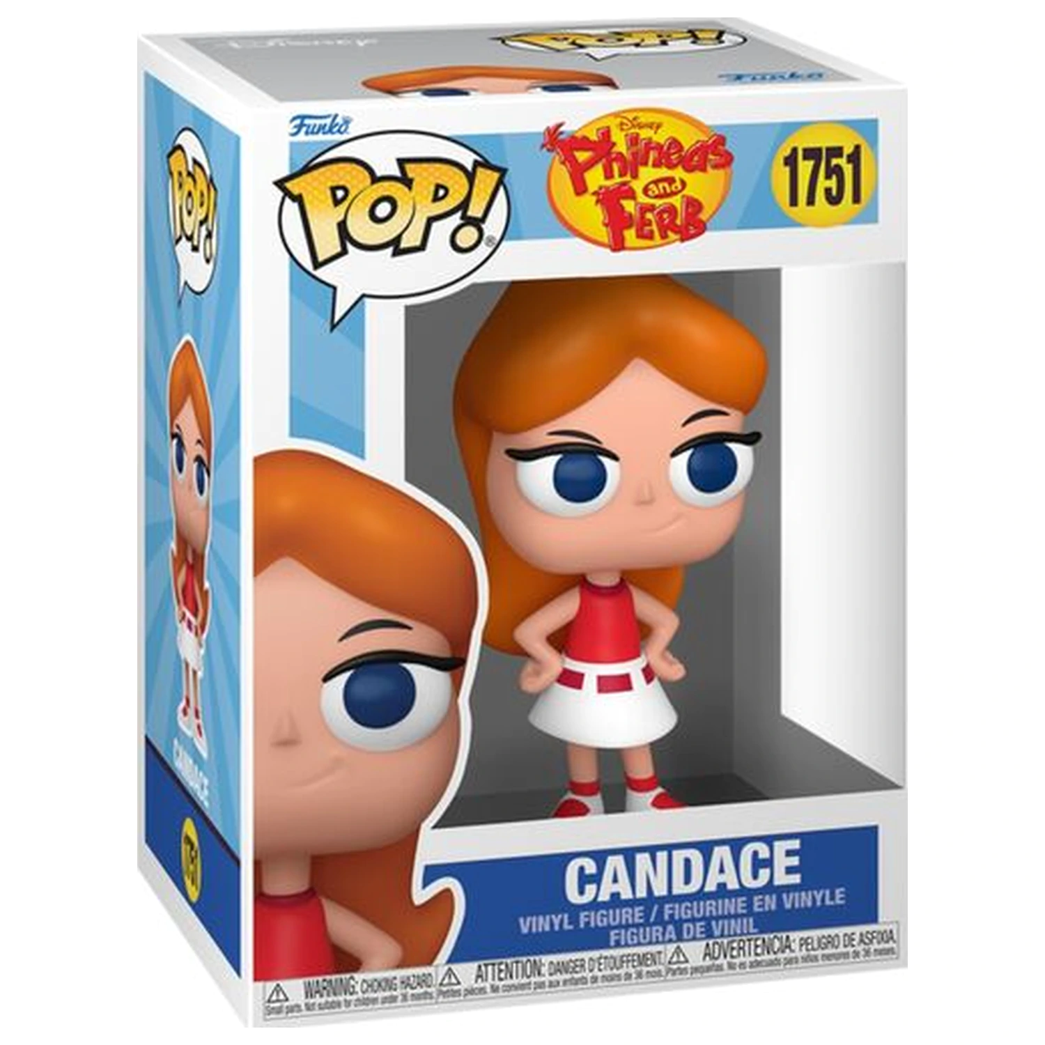 Funko POP figurina Disney Phineas And Ferb Candace poza produsului
