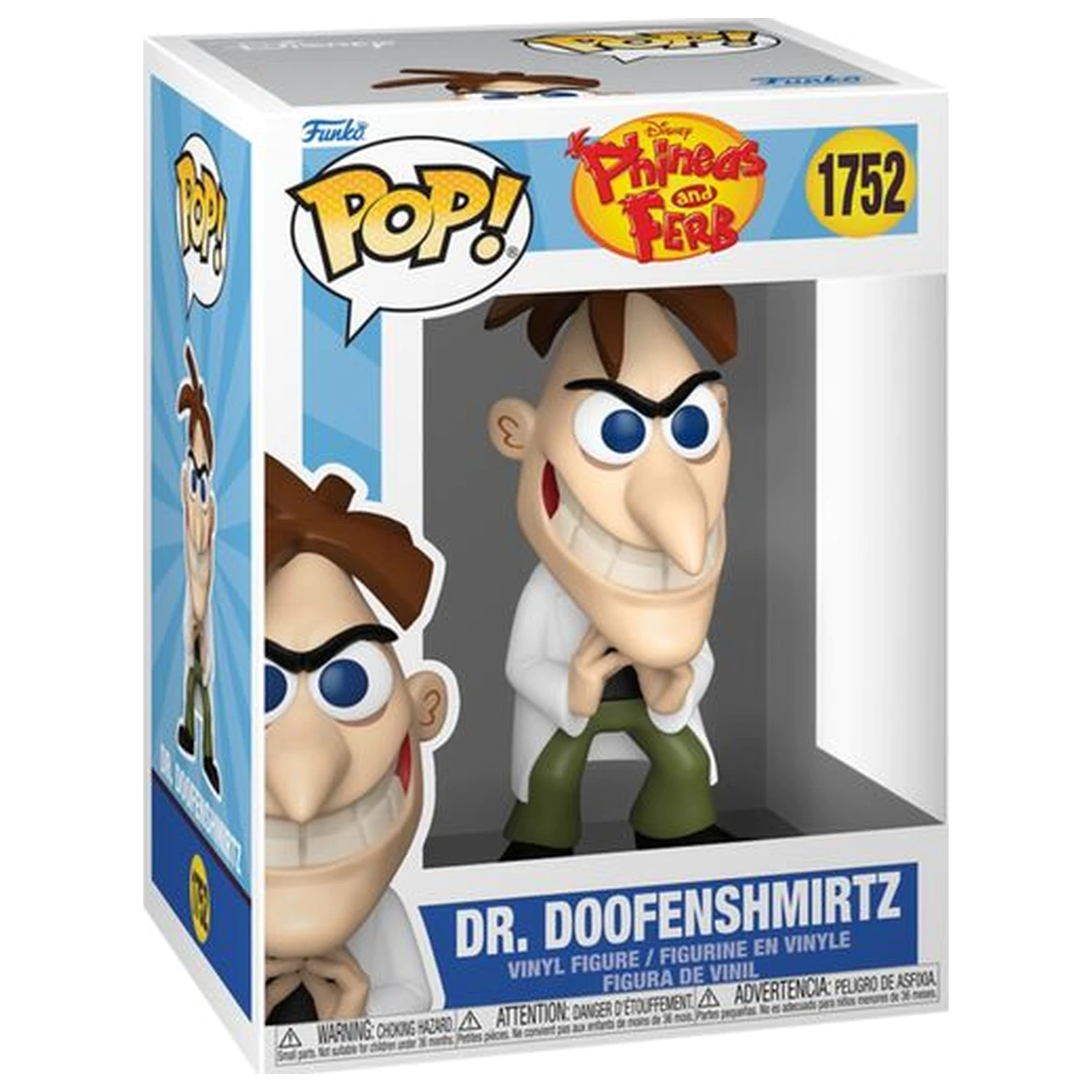 Figurina Funko POP Disney Phineas And Ferb Dr. Doofenshmirtz poza produsului