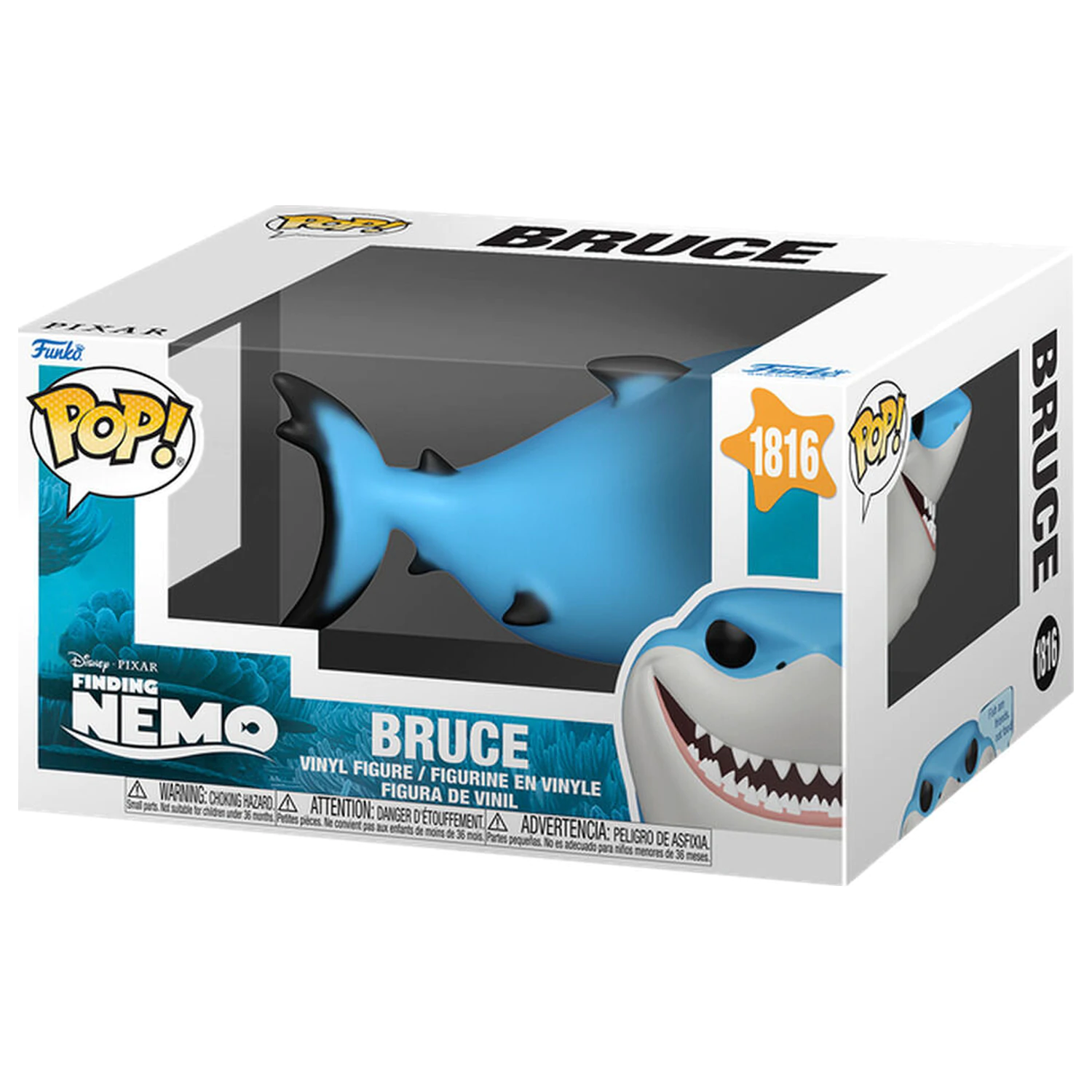 Funko POP figurina Disney Pixar Finding Nemo Bruce Fish are Friends poza produsului