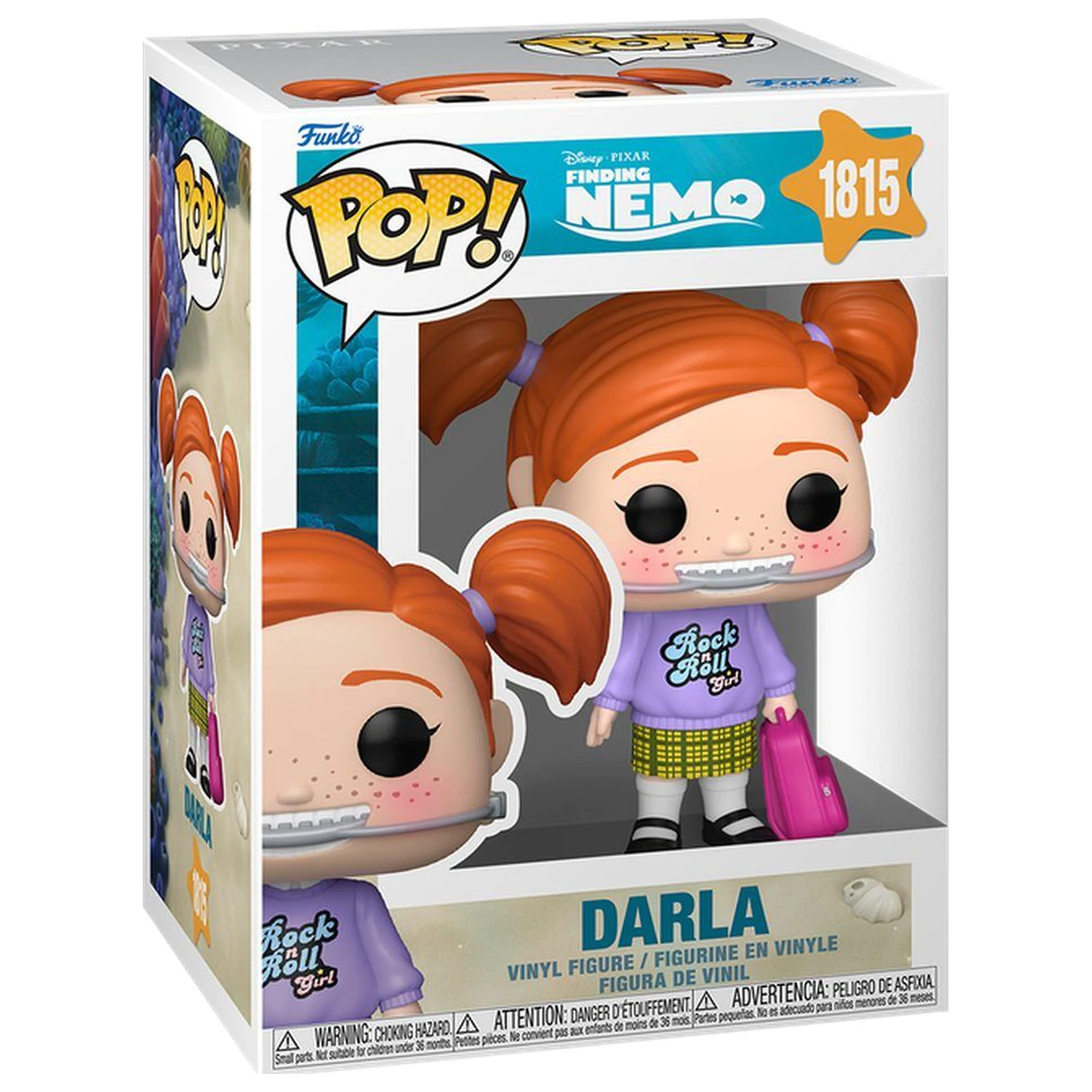 Funko POP figura Disney Pixar Finding Nemo Darla Sherman poza produsului