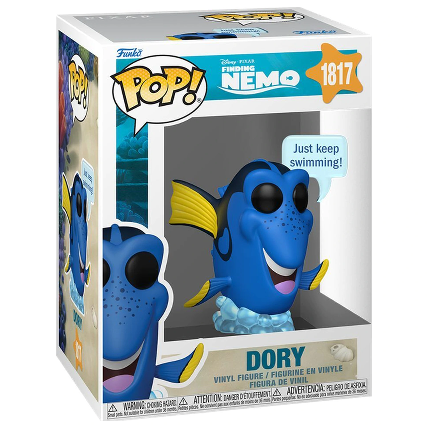 Funko POP figura Disney Pixar Finding Nemo Dory Just Keep Swimming poza produsului