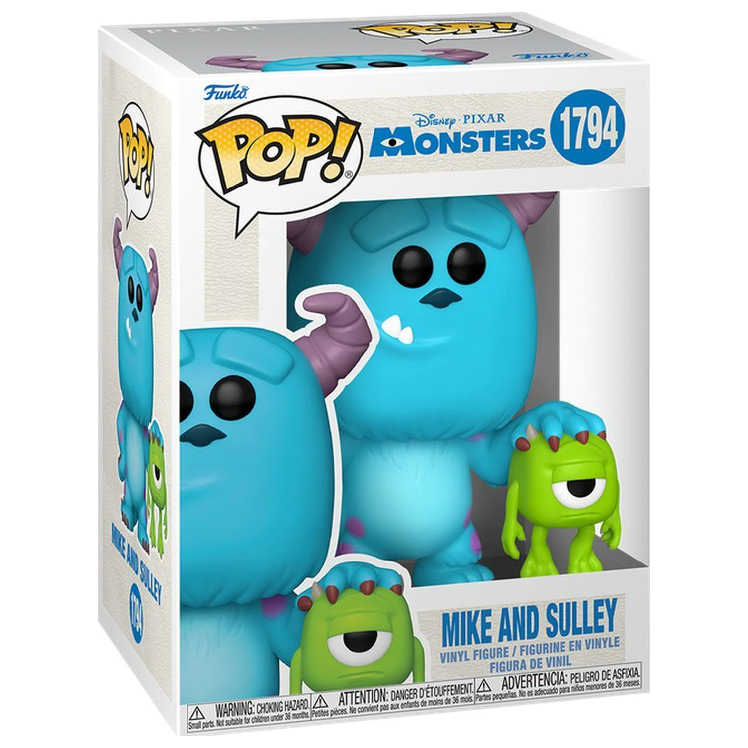 Funko POP figura Disney Pixar Monsters Mike & Sulley poza produsului