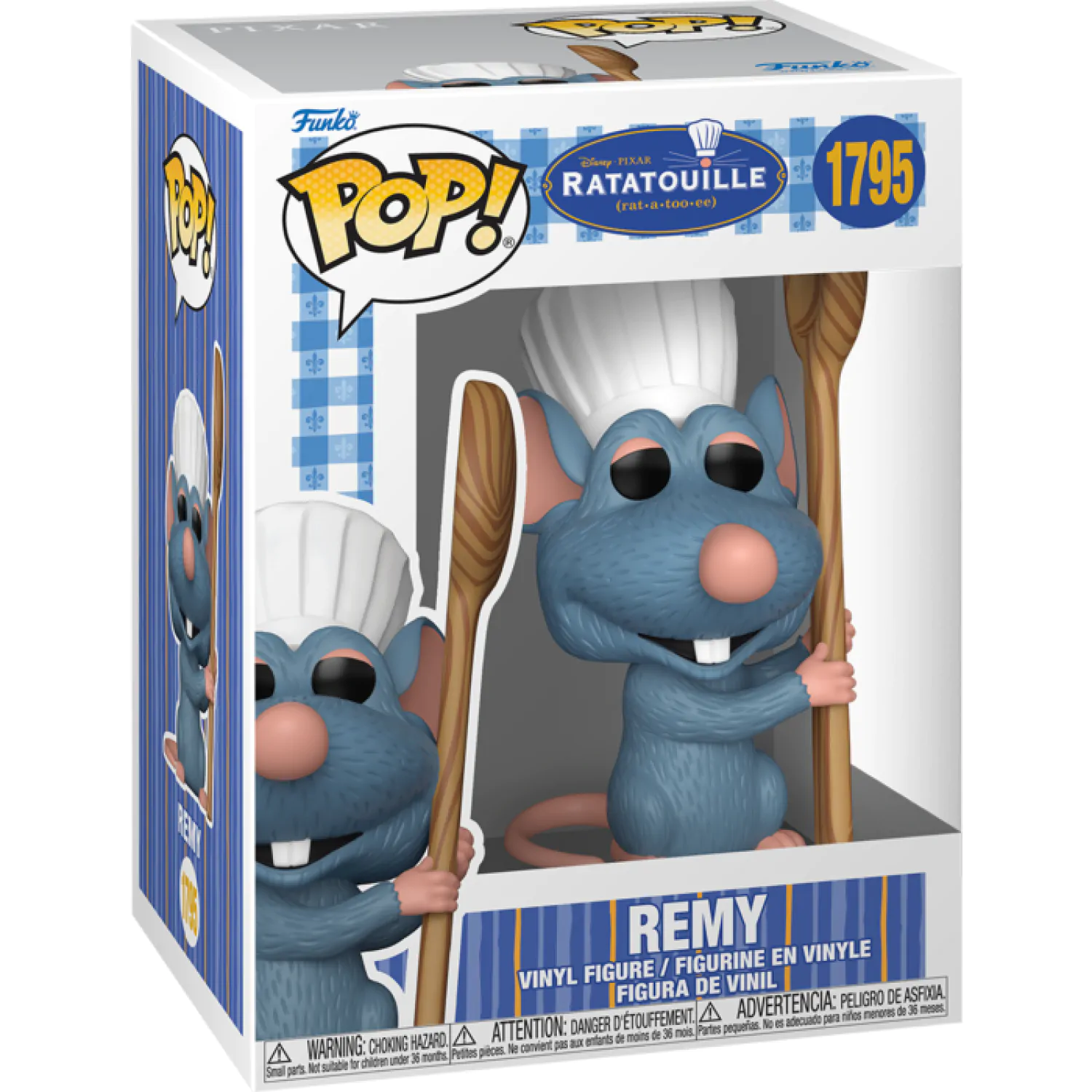 Figurina Funko POP Disney Pixar Ratatouille Remy with Cooking Spoon poza produsului