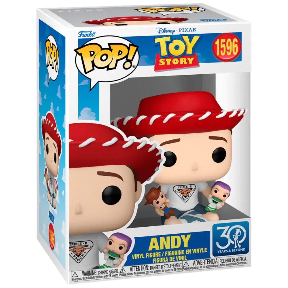 Figurină Funko POP Disney Pixar Toy Story Andy poza produsului