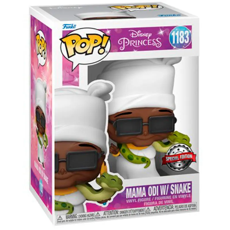 Figurină POP Disney Princess and the Frog Mama Odi Snake Exclusive poza produsului