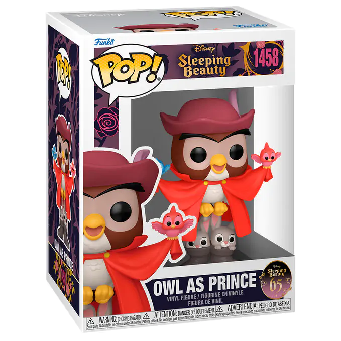 Figurină Funko POP Disney Frumoasa din pădurea adormită - Bufniță ca Prinț poza produsului