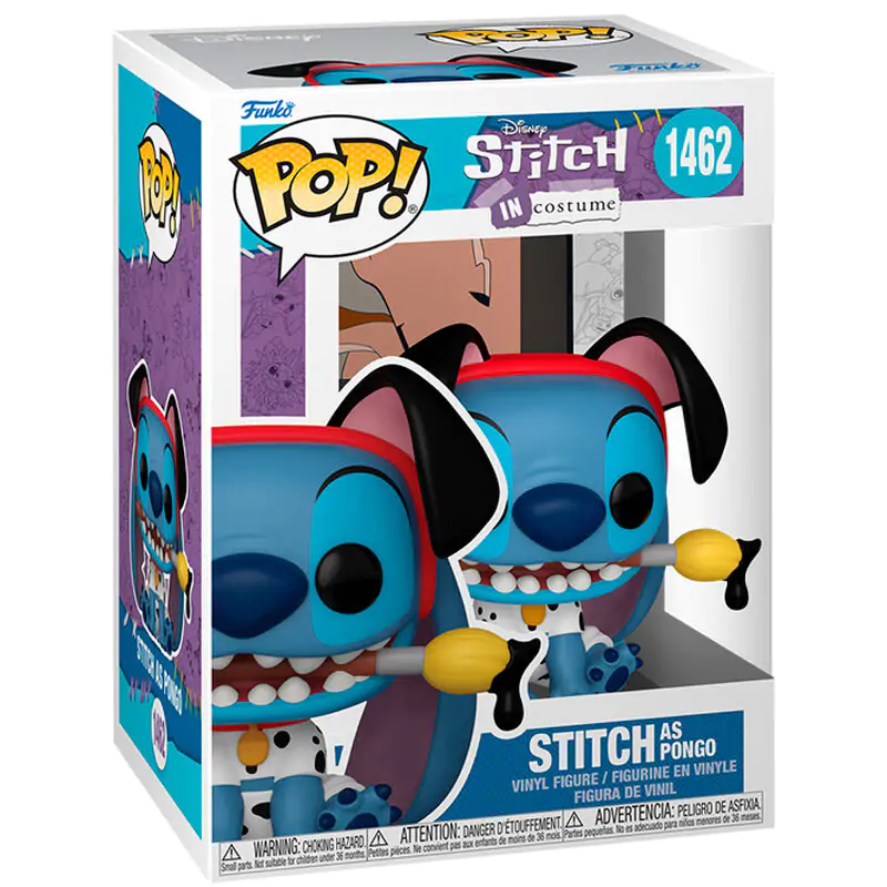 figurina Funko POP Disney Stitch ca Pongo poza produsului