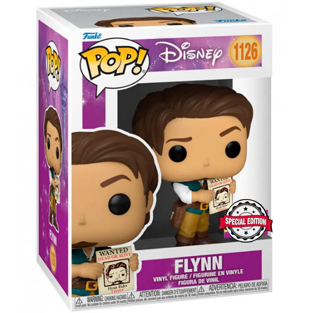 Figurină POP Disney Tangled Flynn Exclusive poza produsului