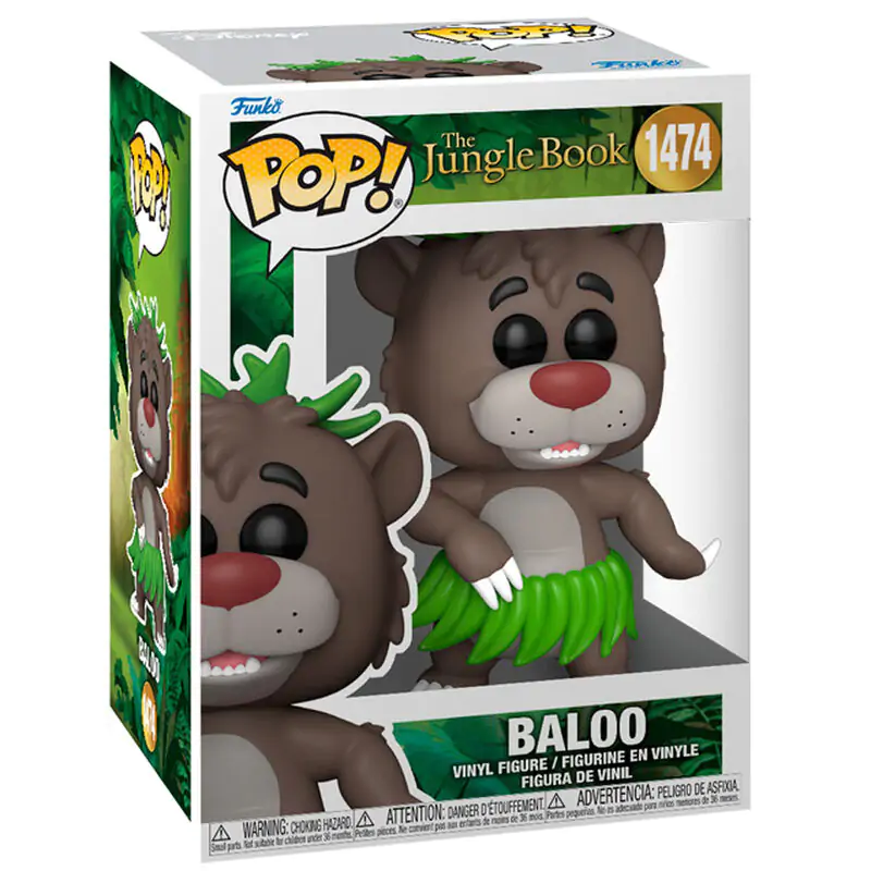 Figurină Funko POP Disney Cartea Junglei Baloo poza produsului