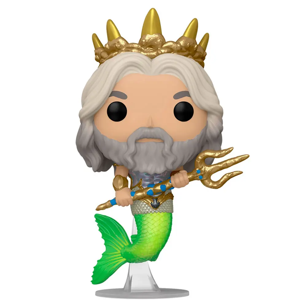 The Little Mermaid POP! Disney Figurina Vinil Regele Triton 9 cm poza produsului
