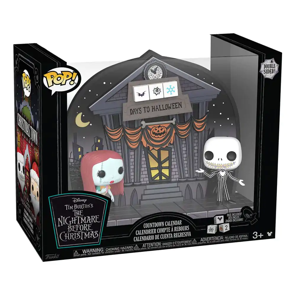 Figurină Funko POP Disney The Nightmare Before Christmas Calendar Numărătoare Inversă cu Două Fețe poza produsului