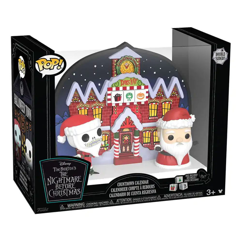 Figurină Funko POP Disney The Nightmare Before Christmas Calendar Numărătoare Inversă cu Două Fețe poza produsului