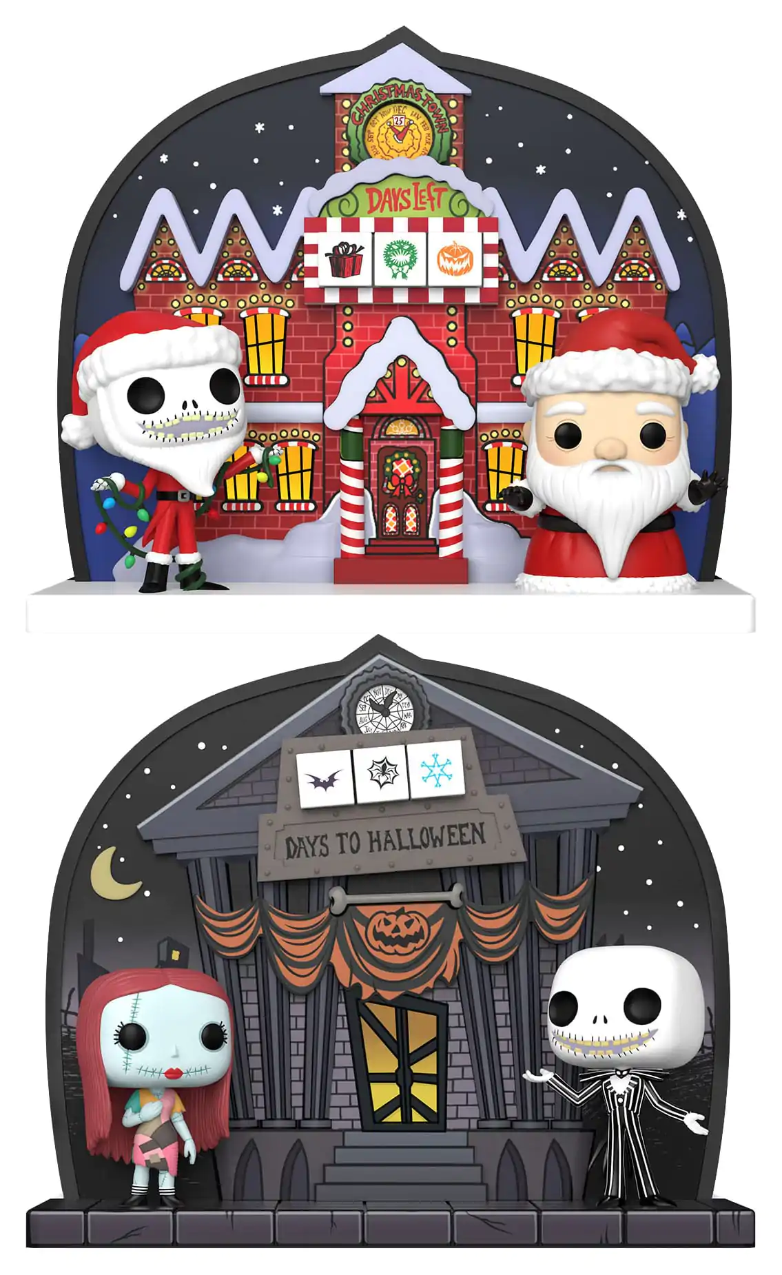Figurină Funko POP Disney The Nightmare Before Christmas Calendar Numărătoare Inversă cu Două Fețe poza produsului