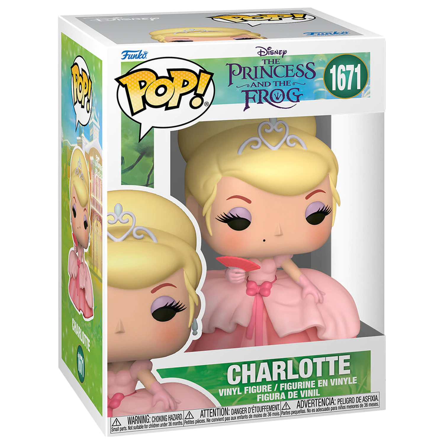 Funko POP figura Disney The Princess and the Frog Charlotte poza produsului
