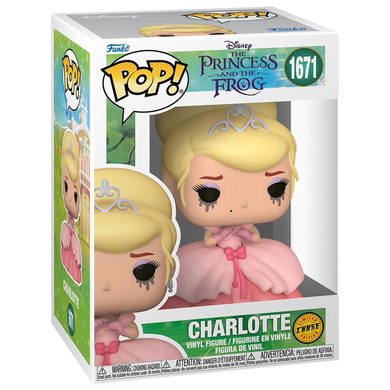 Funko POP figurina Disney The Princess and the Frog Charlotte Chase poza produsului