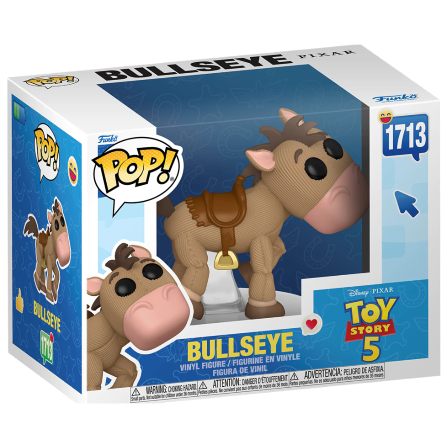 Figurina Funko POP Premium Disney Toy Story 5 Bullseye poza produsului