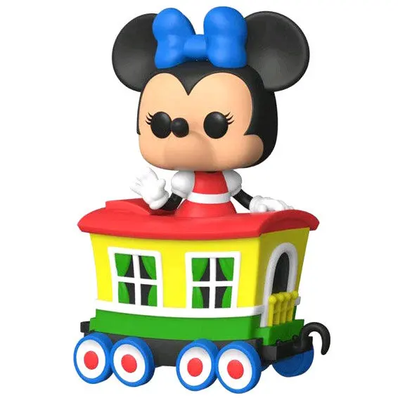 Disneyland Resort POP! Figurina de vinil Cărucior de Tren Disney Minnie Mouse pe Atractia Trenul Circului Casey Jr. 9 cm poza produsului