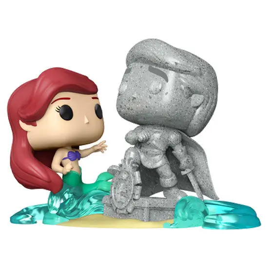 Figurină POP Disney Ultimate Princess Mica Sirenă Ariel & Statuie Eric Exclusiv poza produsului