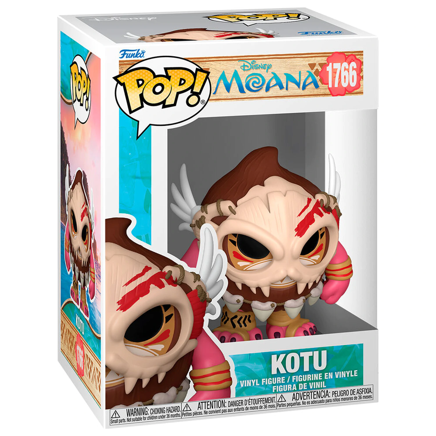 Funko POP figurina Disney Vaiana Moana 3 Kotu poza produsului