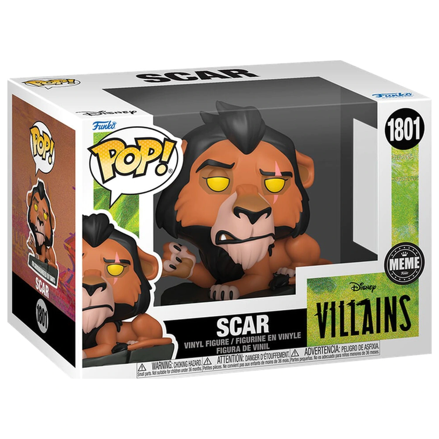 Funko POP figurina Disney Villains Scar poza produsului