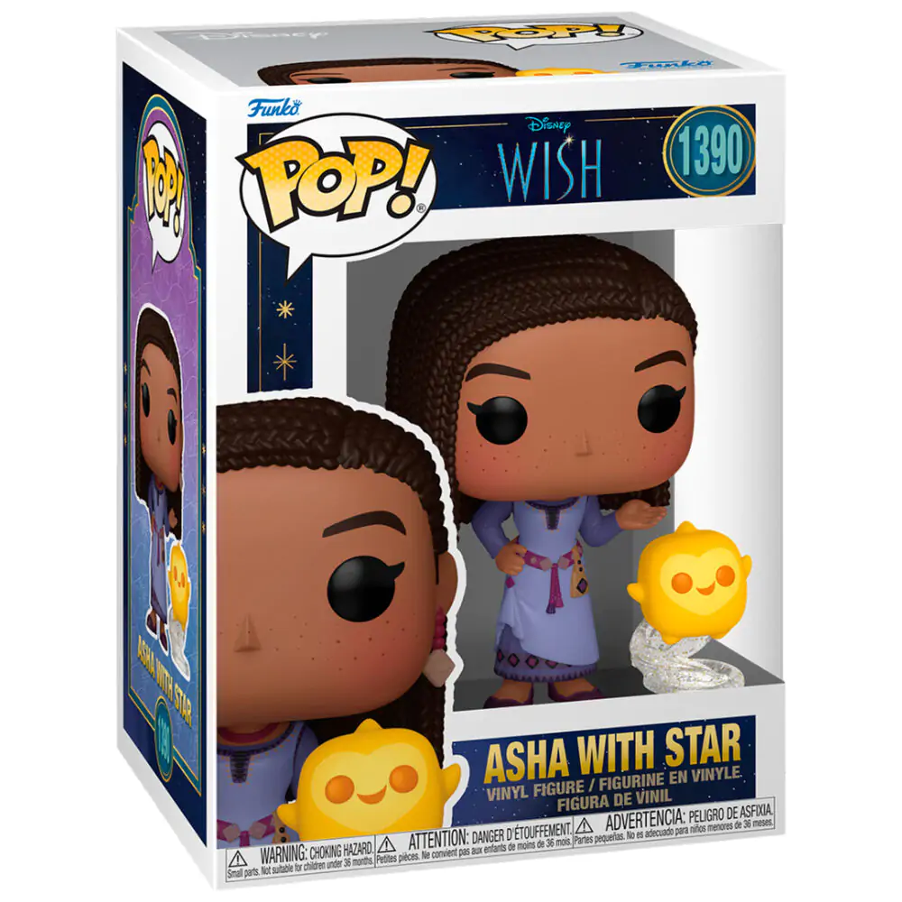 Figurină POP Disney Wish Asha cu Star poza produsului