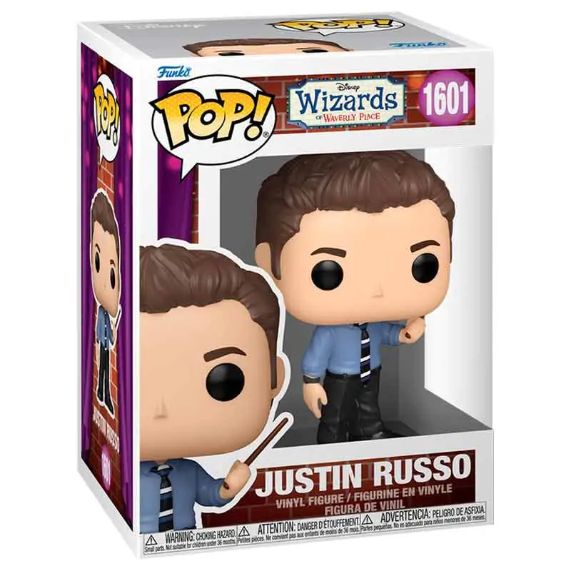 Funko POP figurina Disney Wizards of Waverly Place Justin Russo poza produsului