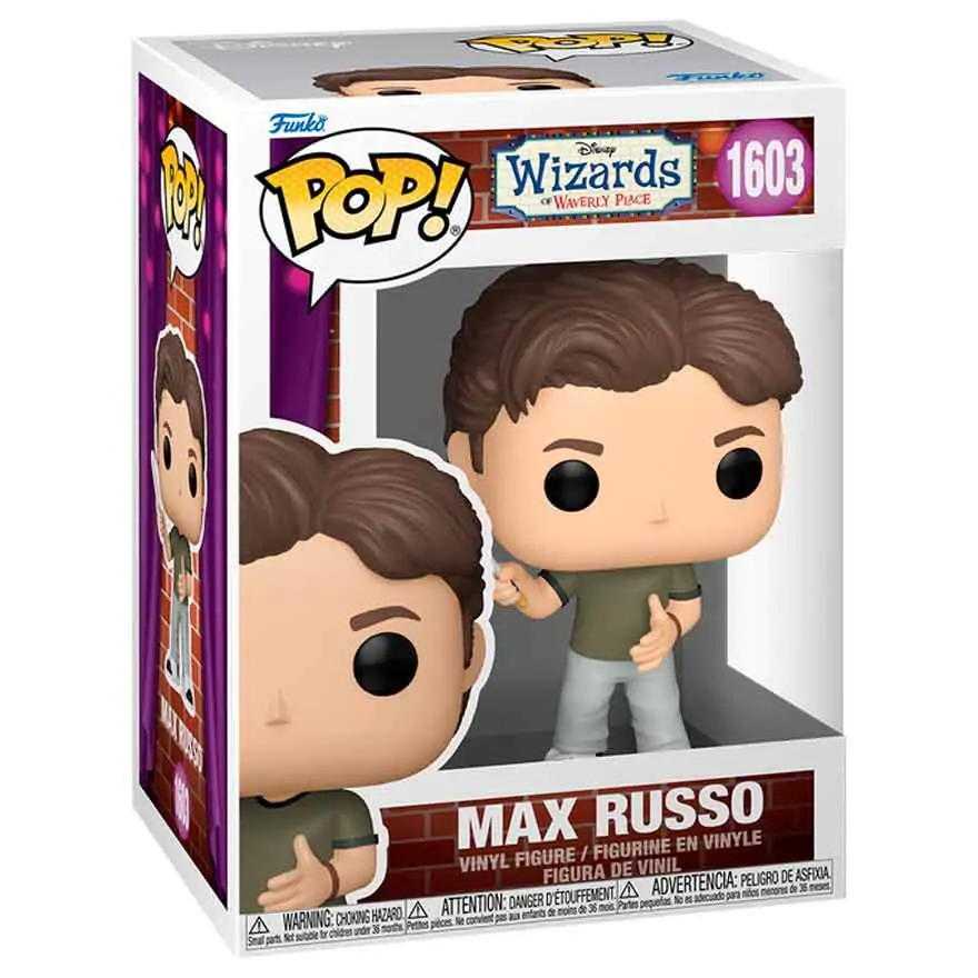 Funko POP figurina Disney Wizards of Waverly Place Max Russo poza produsului