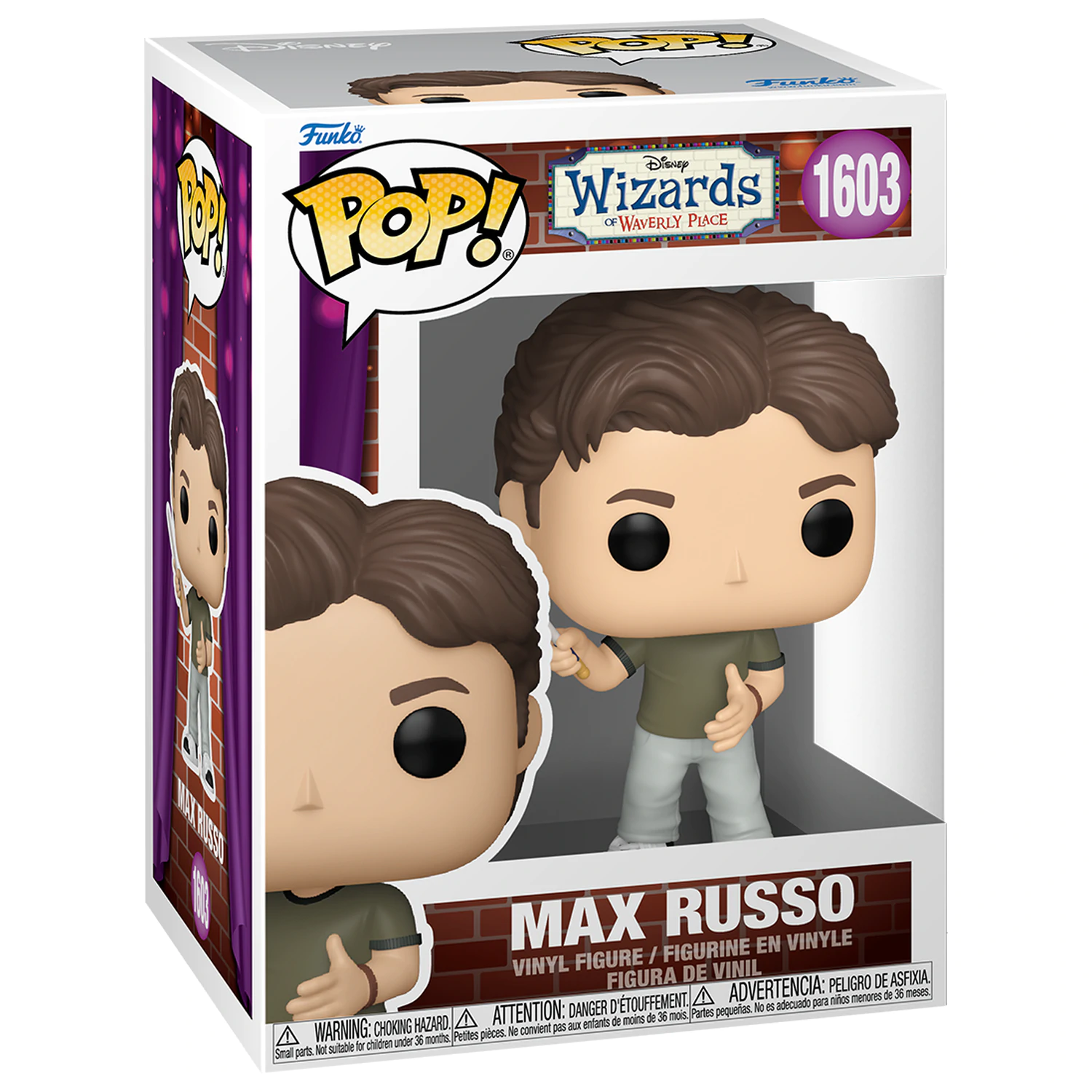 Funko POP figurina Disney Wizards of Waverly Place Max Russo poza produsului