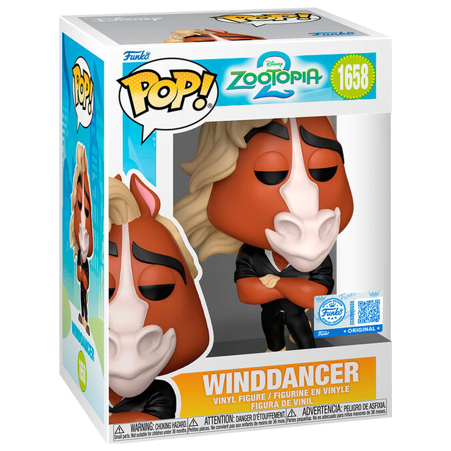 Figurina Funko POP Disney Zootopia 2 Winddancer poza produsului