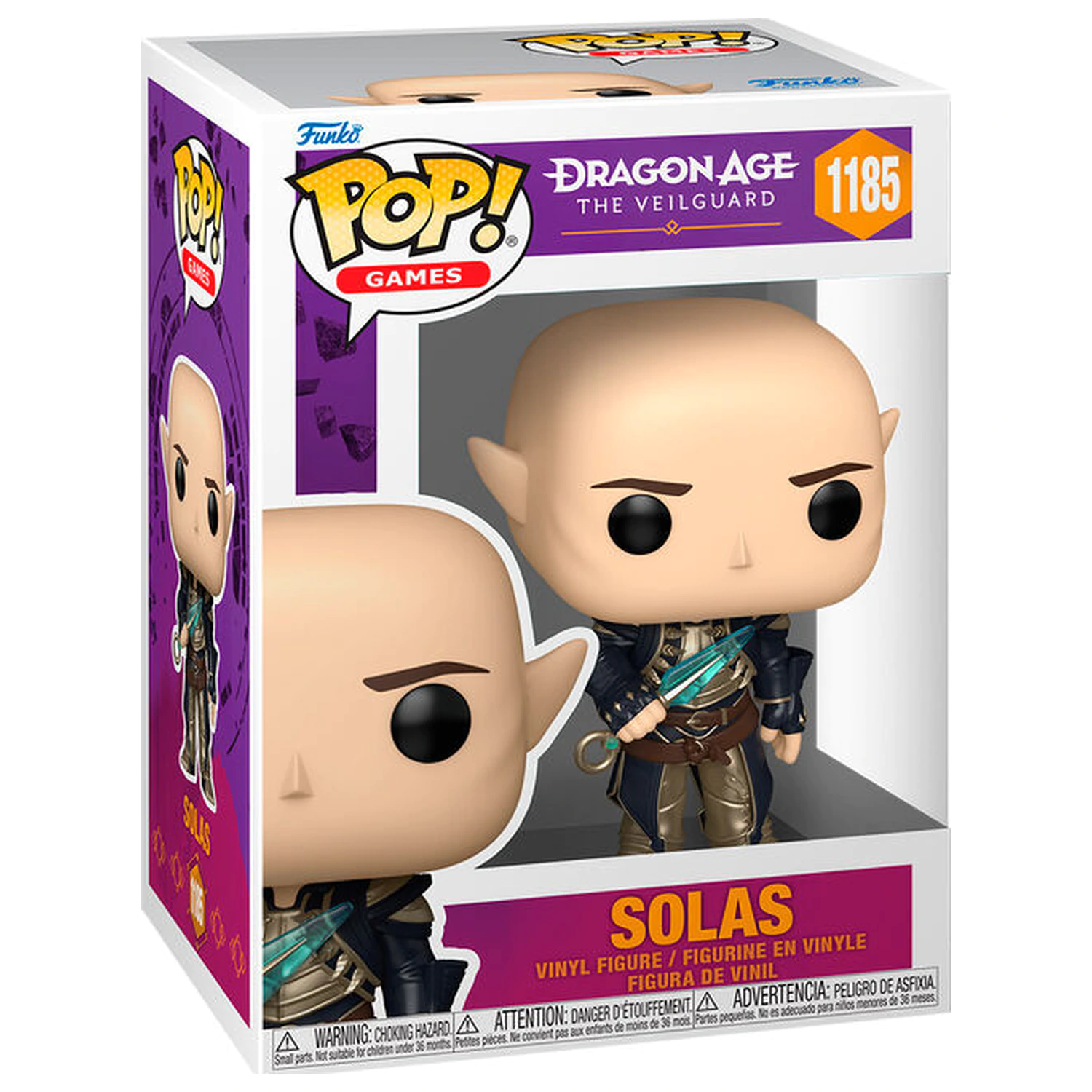 Funko POP figurina Dragon Age: The Veilguard Solas poza produsului