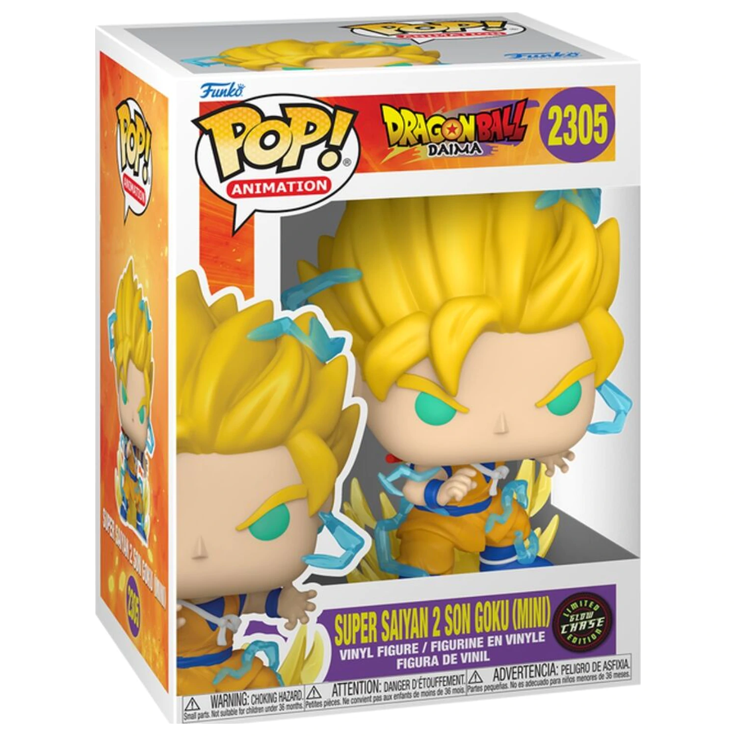 Funko POP figurina Dragon Ball Daima Super Saiyan Son Goku Mini Chase poza produsului