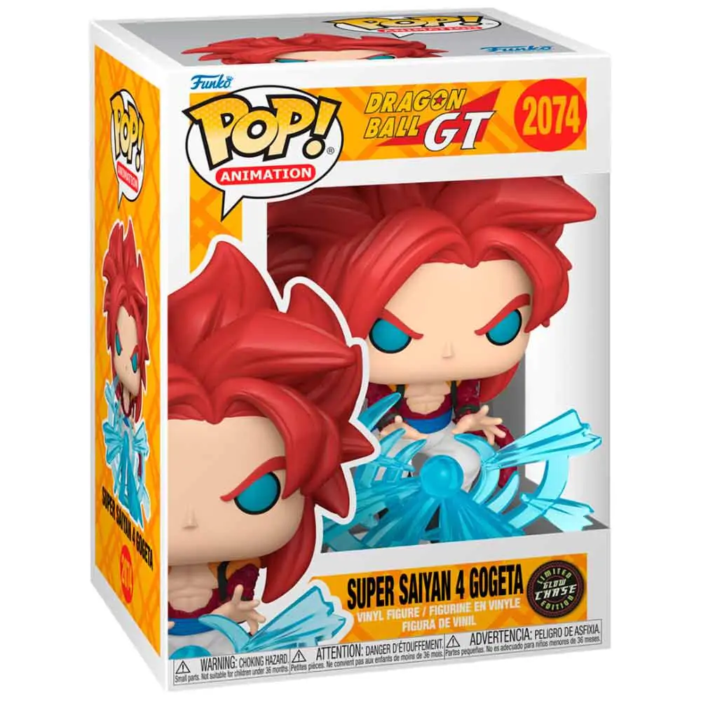 Funko POP figurina Dragon Ball GT Super Saiyan 4 Gogeta Chase poza produsului