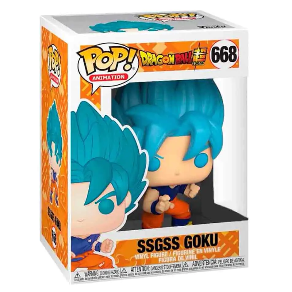 Figurină Funko POP Dragon Ball Super SSGSS Goku Exclusive poza produsului