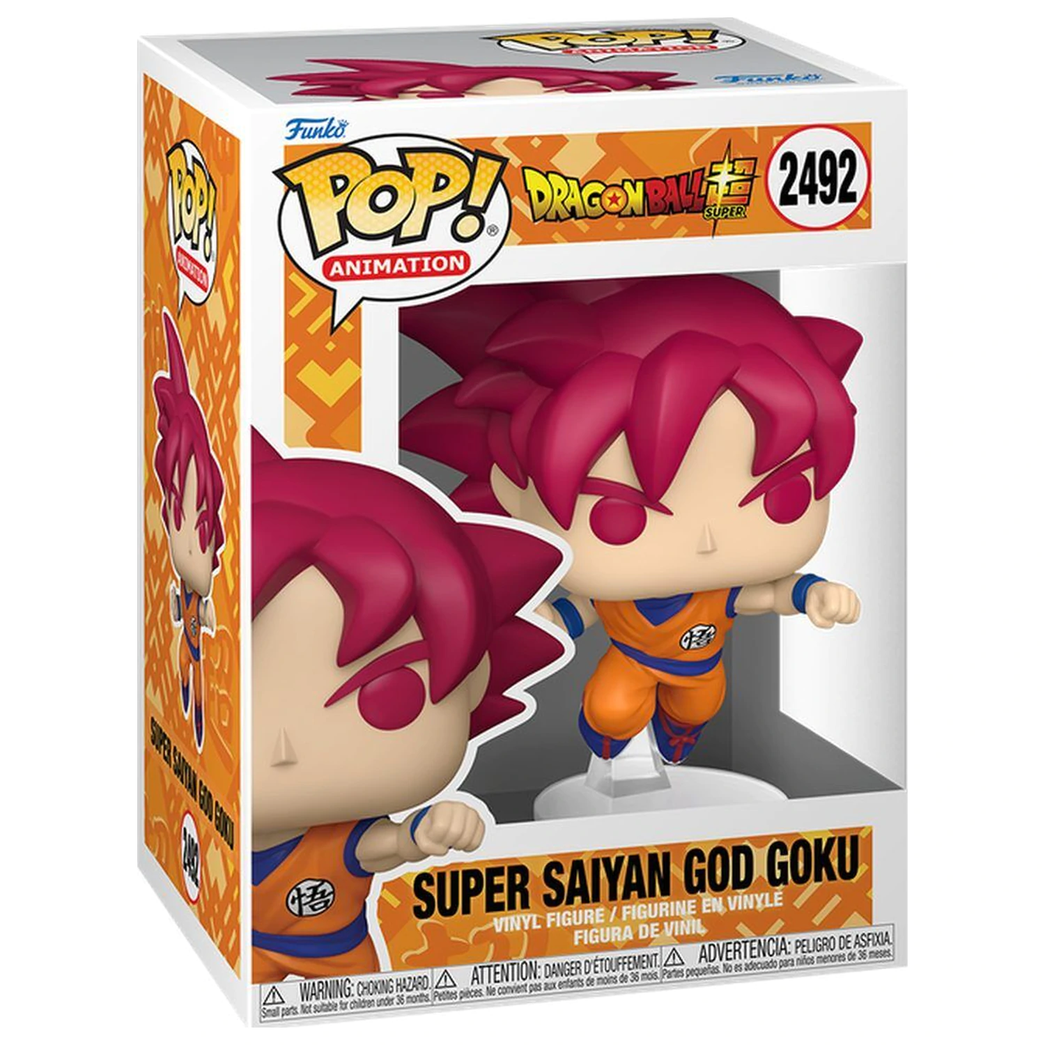 Figurină Funko POP Dragon Ball Super - Super Saiyan God Goku poza produsului