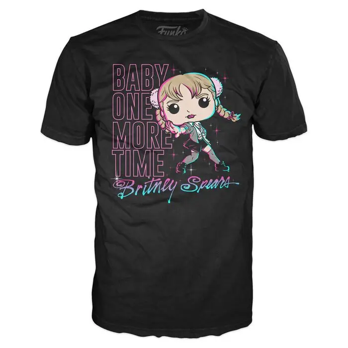 Figurină Funko POP și cutie tricou Britney Spears One More Time Exkluzív poza produsului