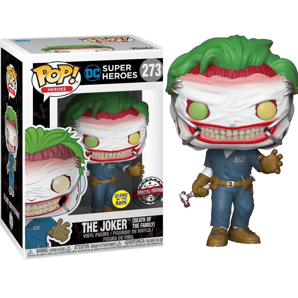 Figurină Funko POP! & cutie tricou DC Comics The Joker Exkluzív poza produsului