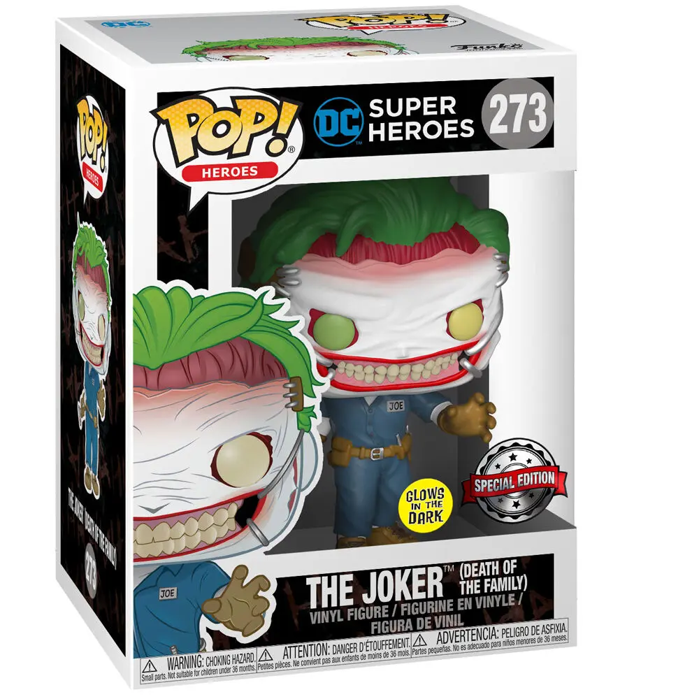 Figurină Funko POP! & cutie tricou DC Comics The Joker Exkluzív poza produsului