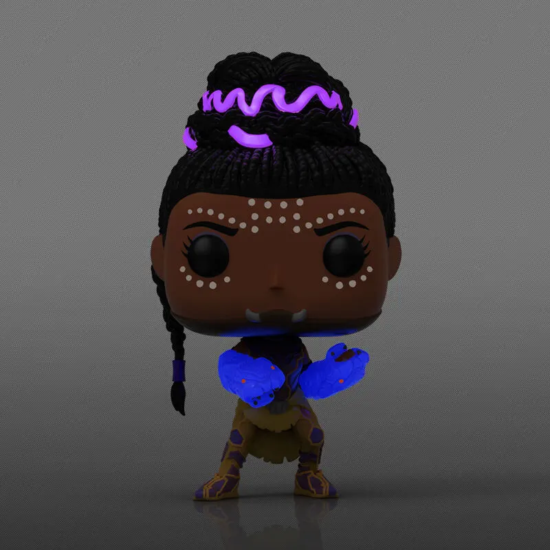 Figurină Funko POP! și cutie tricou Marvel Black Panther Shury Exclusiv poza produsului